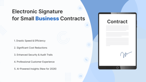 Electronic Signature for Small Business Contracts Electronic Signature for Small Business Contracts