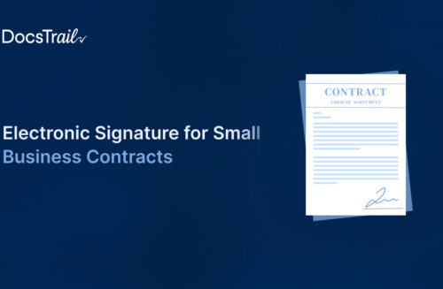 Electronic Signature for Small Business Contracts