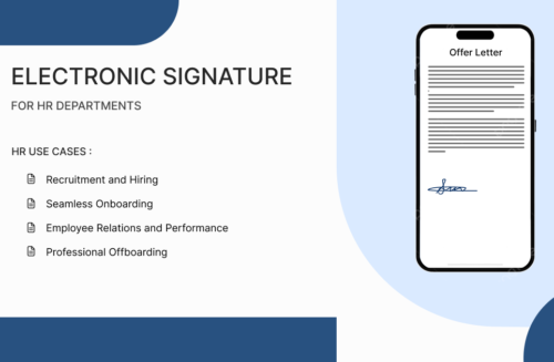 Electronic signature for HR Departments Electronic signature for HR Departments