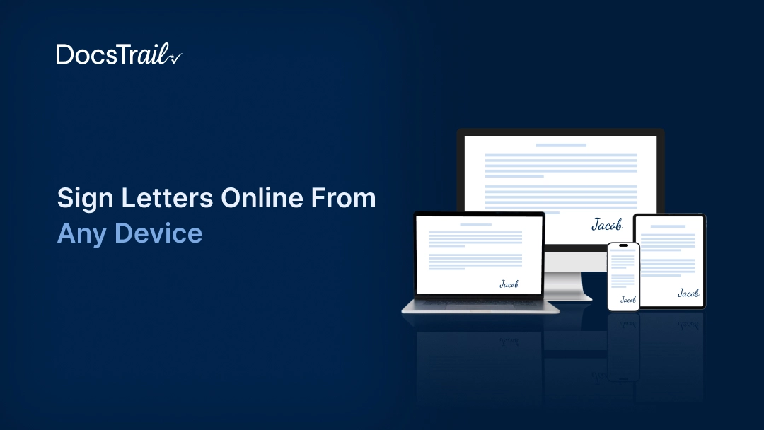 Sign Letters Online From Any Device