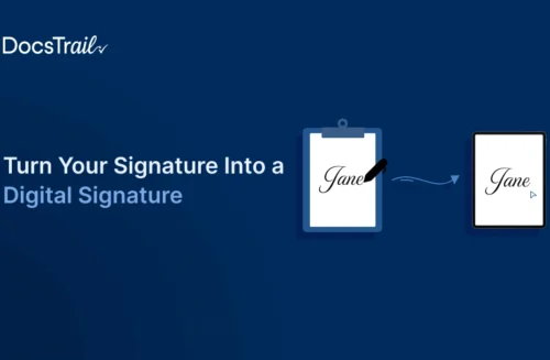 Turn Your Signature Into a Digital Signature