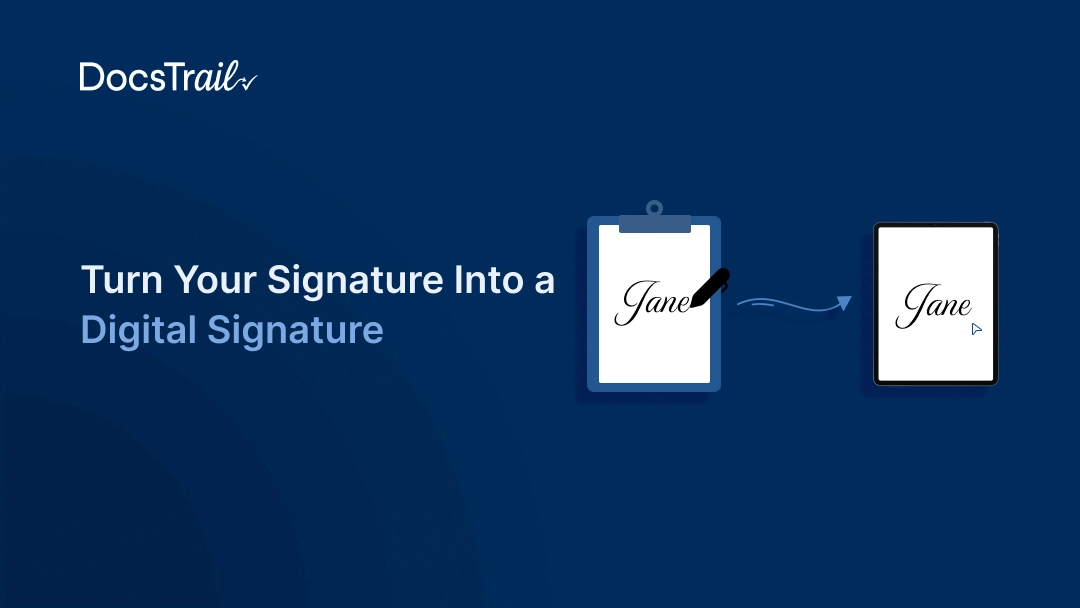 Turn Your Signature Into a Digital Signature Turn Your Signature Into a Digital Signature