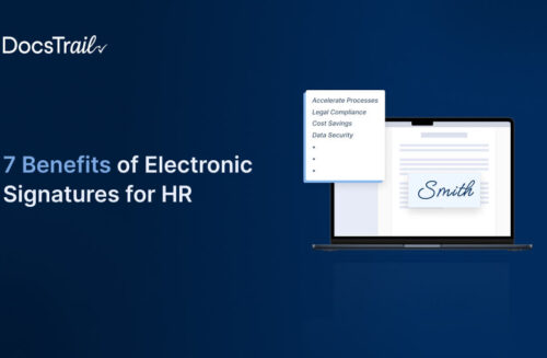 7 Benefits of Electronic Signatures for HR