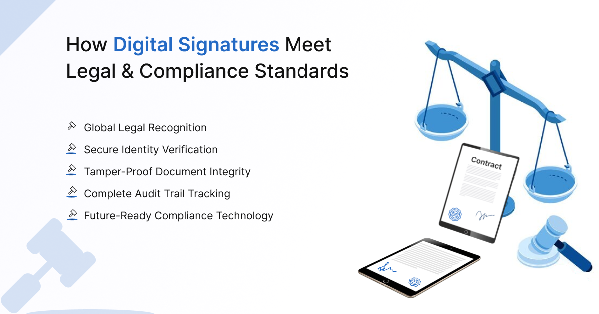 How Digital Signatures Meet Legal & Compliance Standards Digital Signature