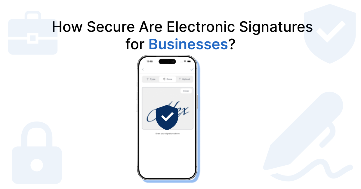 Electronic Signatures