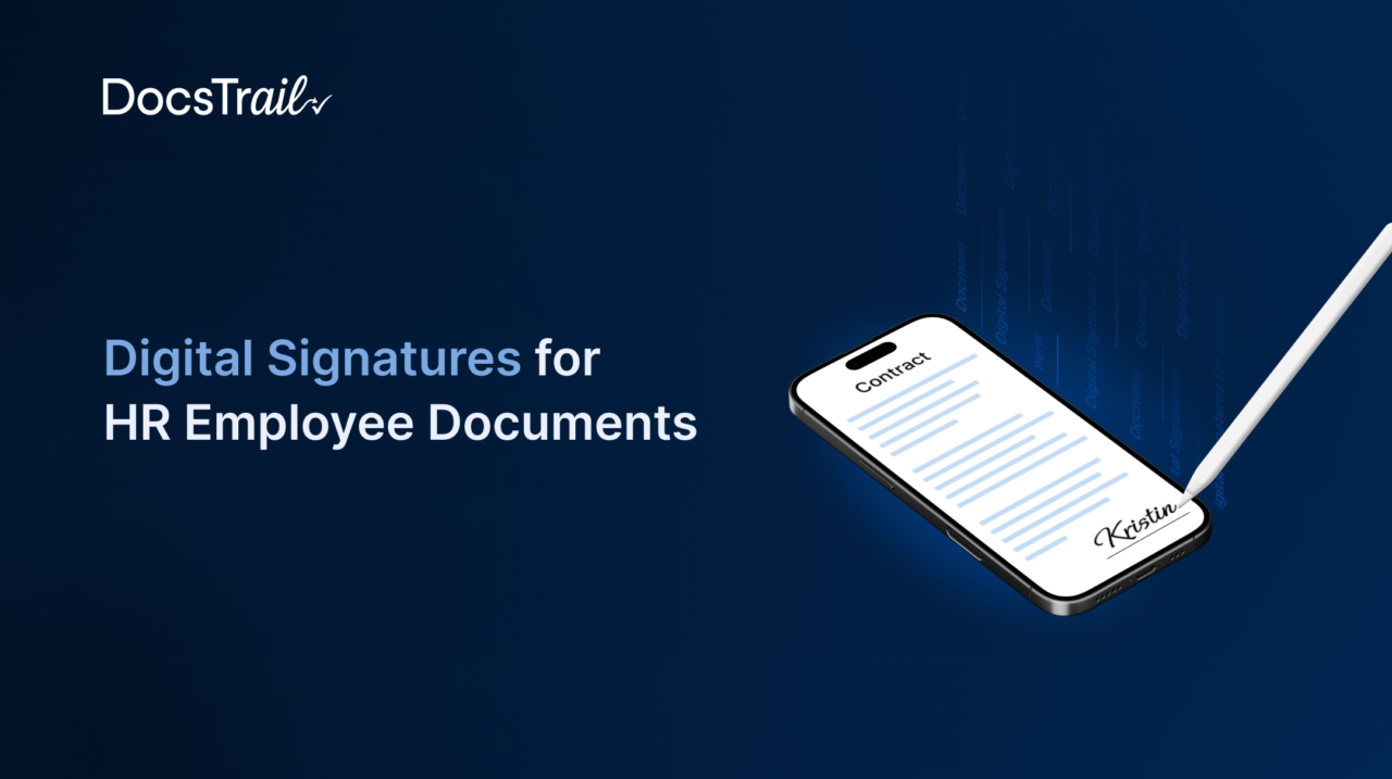 Digital Signatures for HR Employee Documents