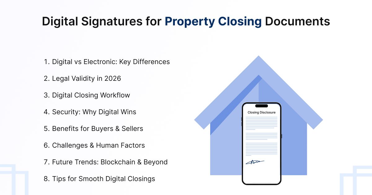 digital signature for real estate contracts