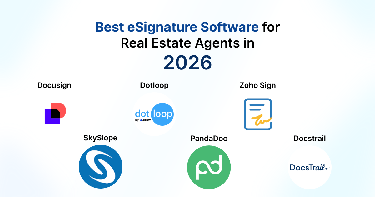 best eSignature software for real estate agents
