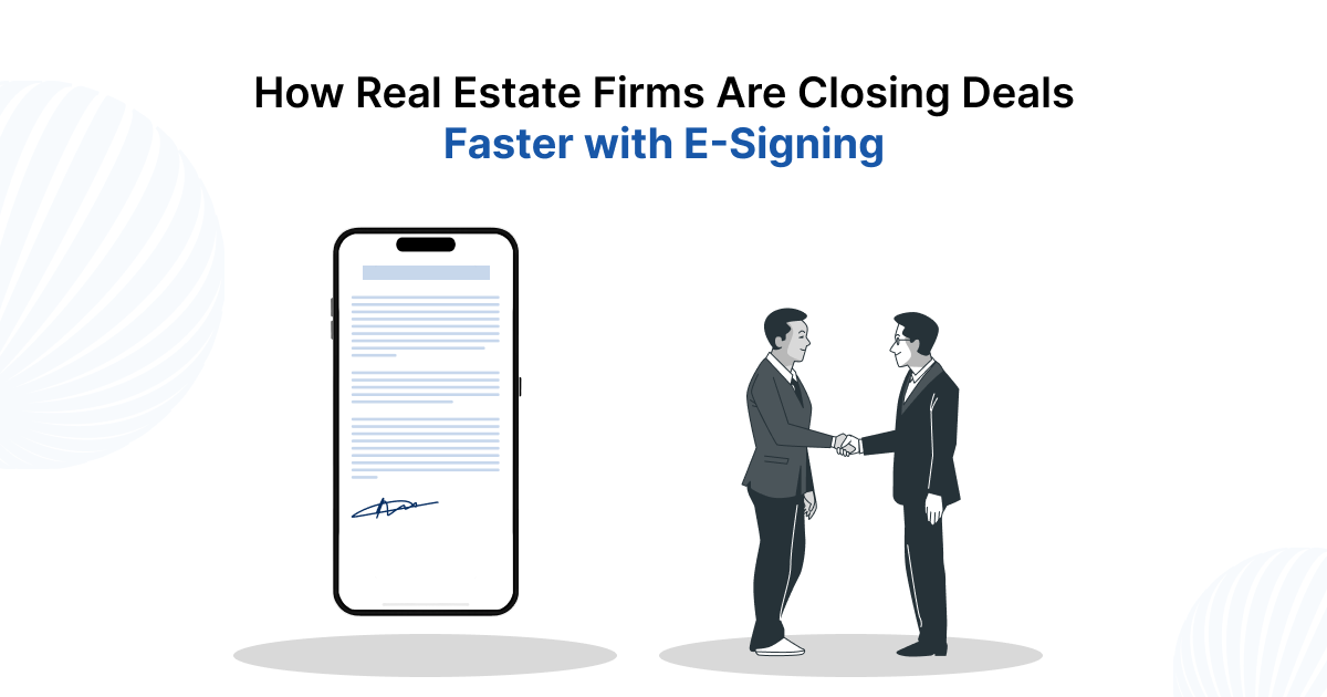 eSigning for real estate deals