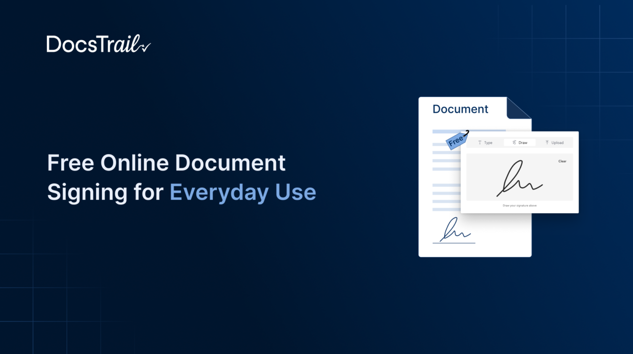 Secure and Free Online Document Signing for Everyday Use Free Online Document Signing