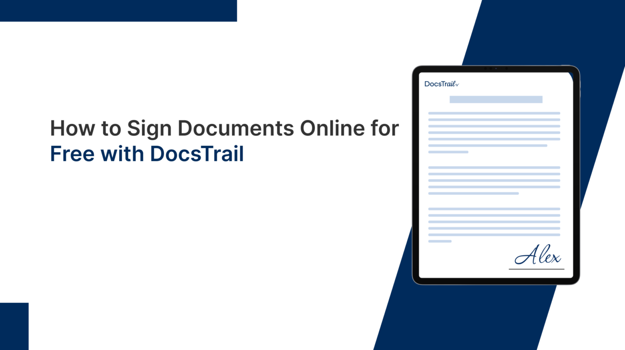 Sign Documents Online for Free