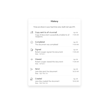 Audit Trail