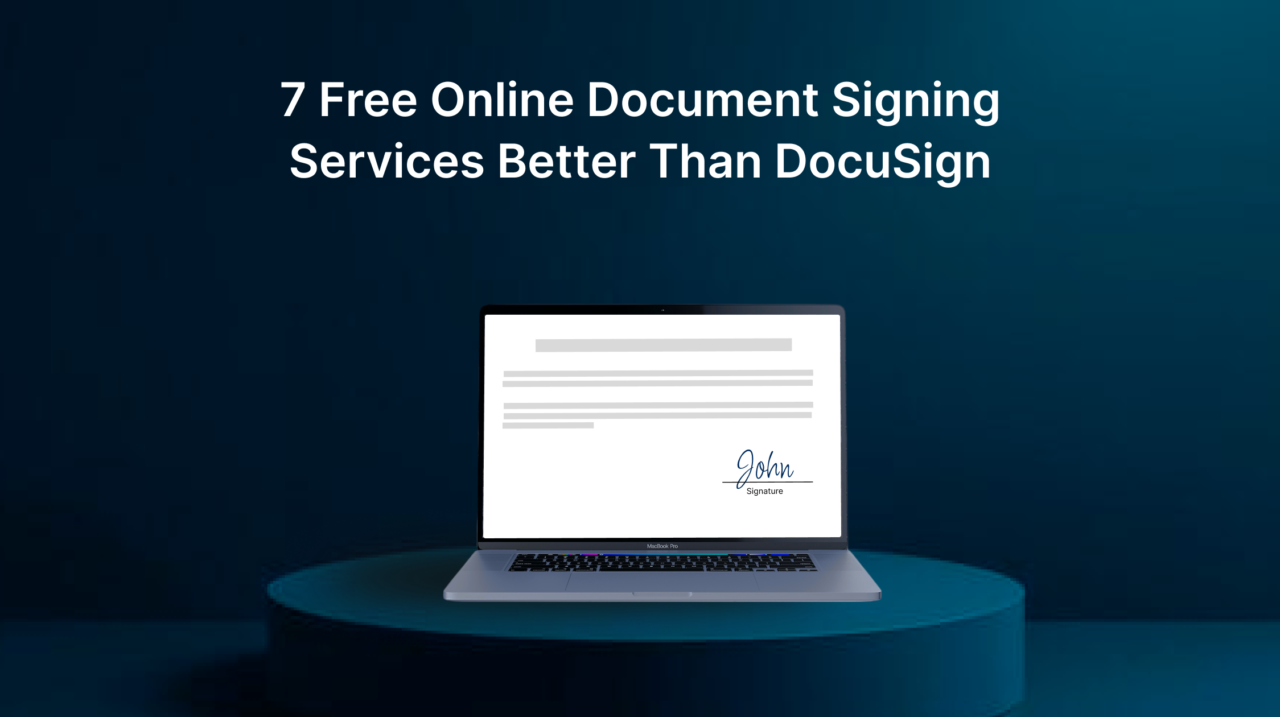 Free Online Document Signing