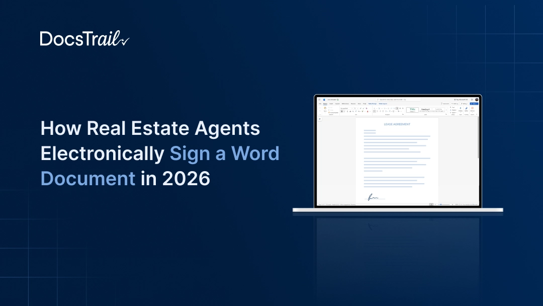 How Real Estate Agents Electronically Sign a Word Document in 2026 final