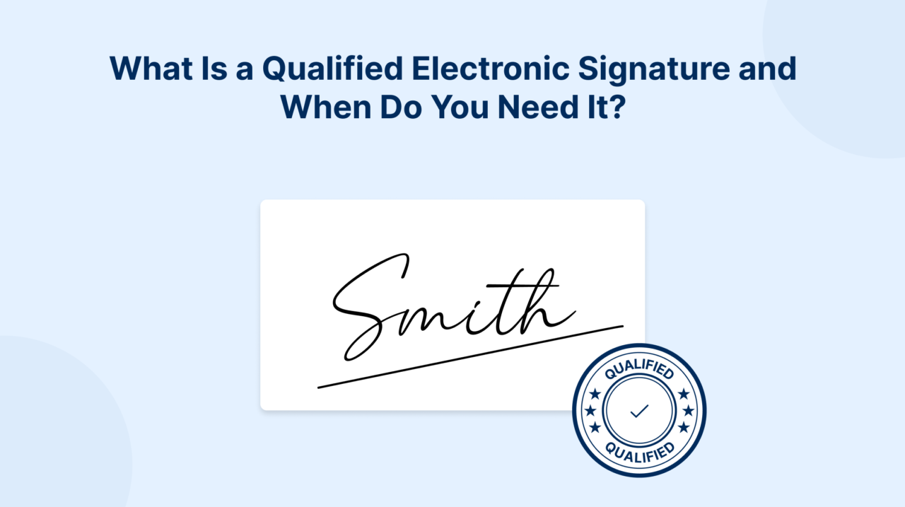 qualified electronic signature
