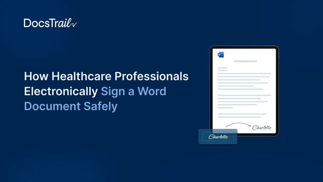 Electronically Sign a Word Document Safely
