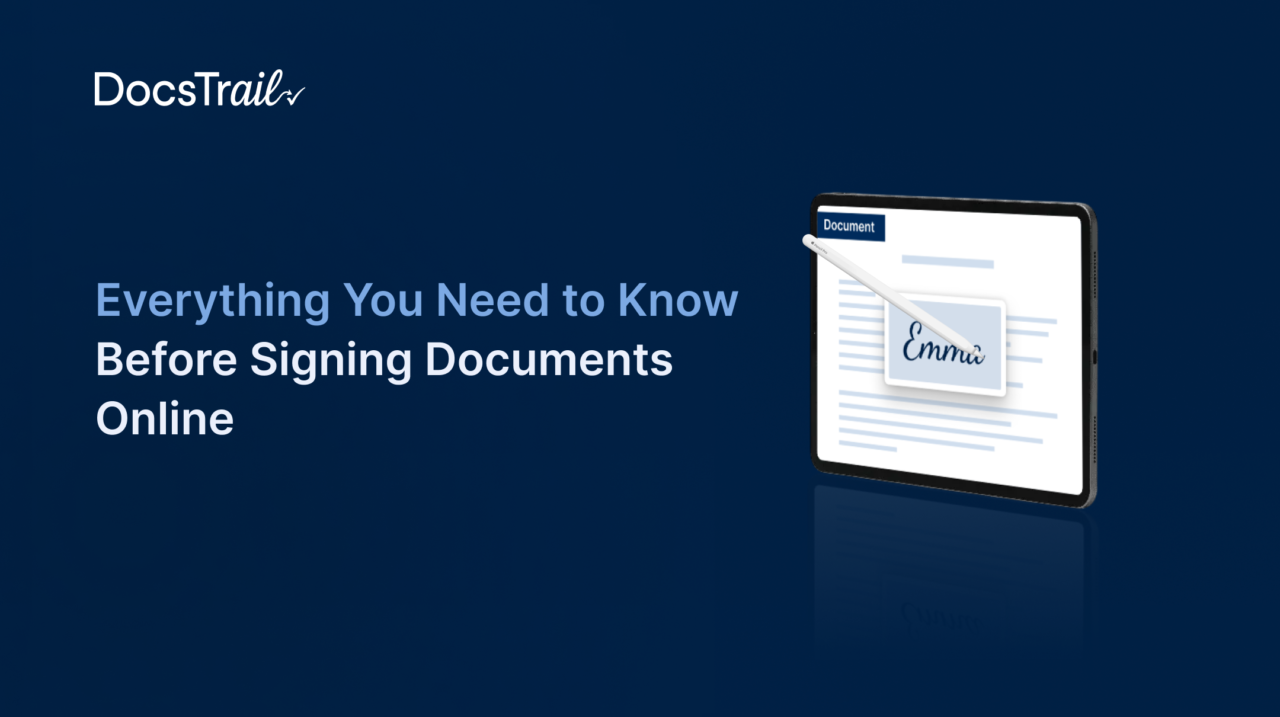 Signing Documents Online